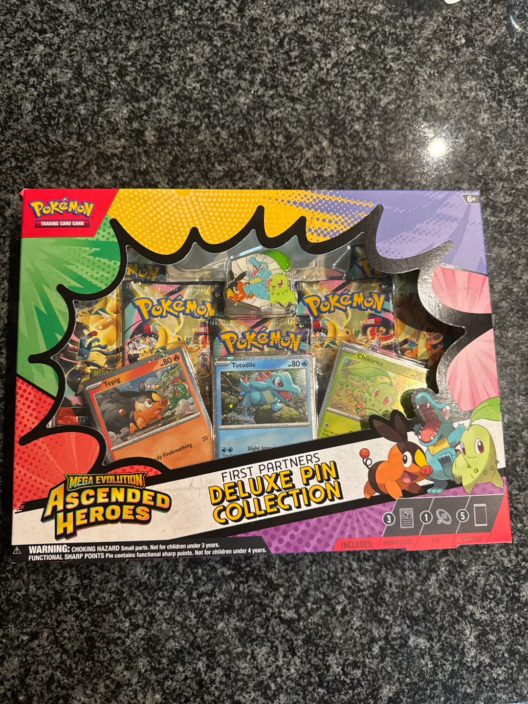 Pokemon Mega Evolution Ascended Heroes Deluxe Pin Collection