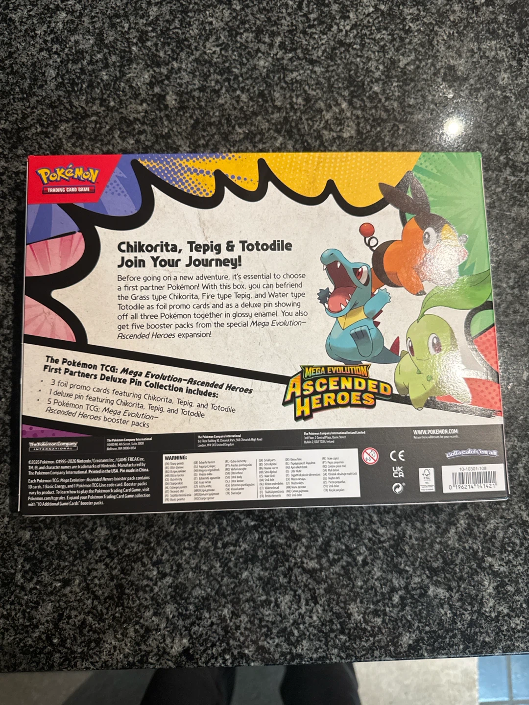 Pokemon Mega Evolution Ascended Heroes Deluxe Pin Collection - photo 2