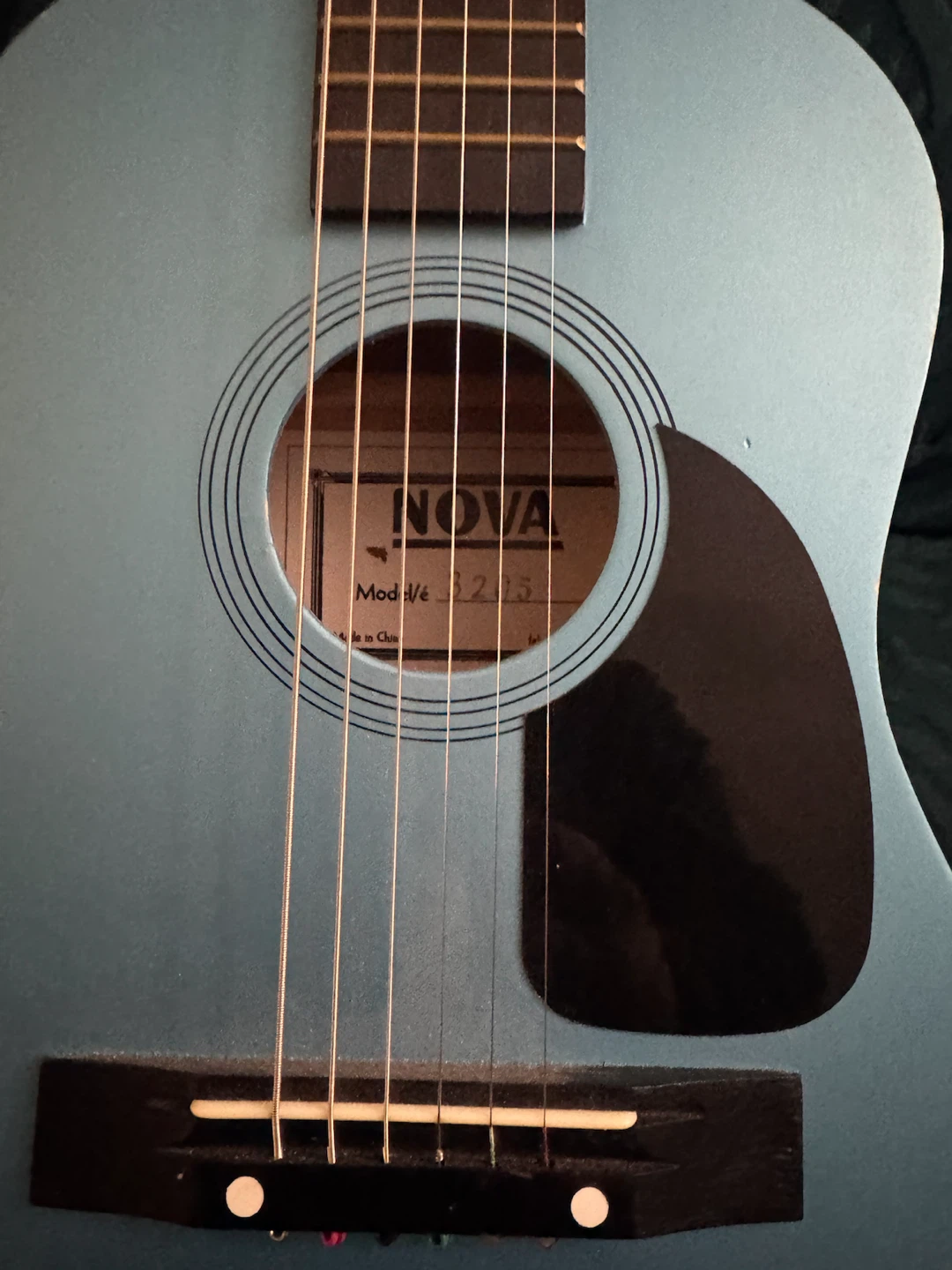 Nova 3205Acoustic Guitar - Blue - photo 5