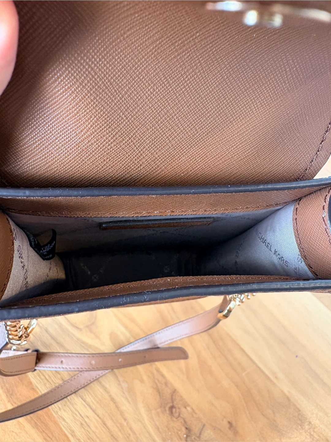 Michael Kors Brown Saffiano Phone Crossbody - photo 2