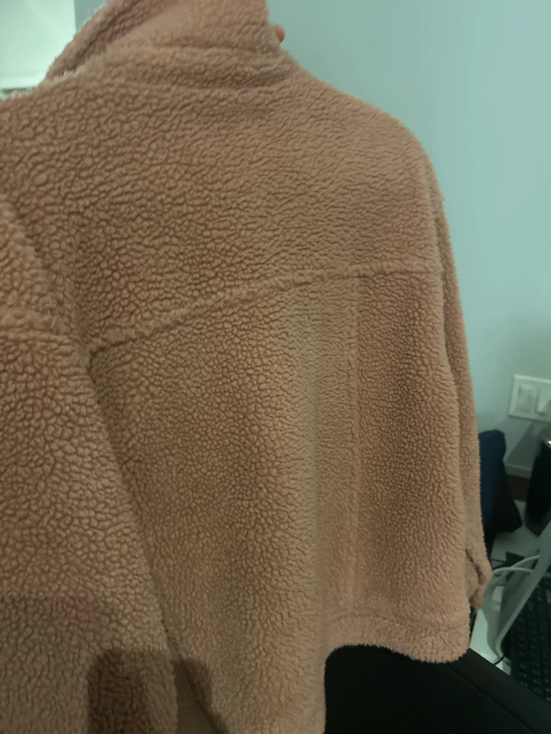 Gap Pink Teddy Sherpa Jacket - photo 4