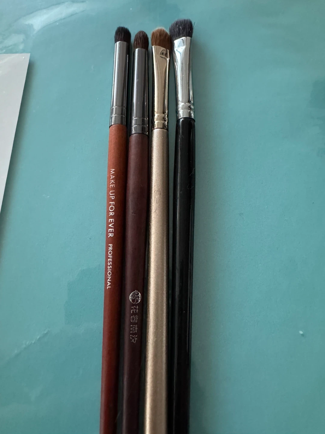 4 Assorted Makeup forever Brushes - photo 2