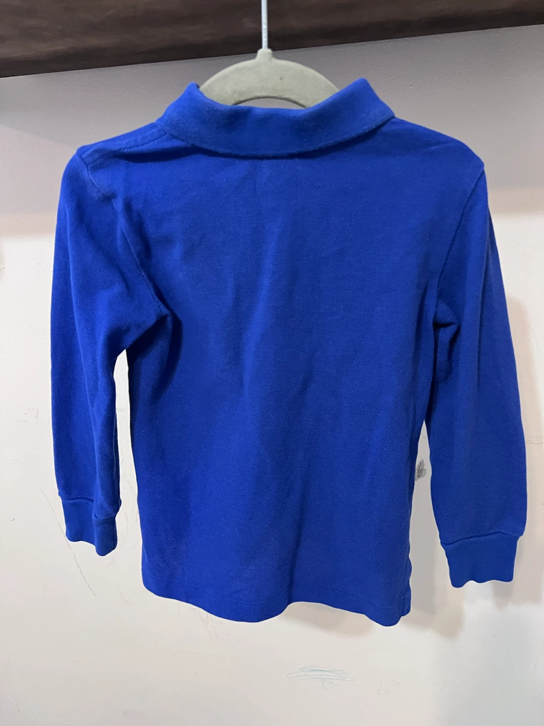 💙 Polo Ralph Lauren Boys Long-Sleeve Polo – Size 2 - photo 4