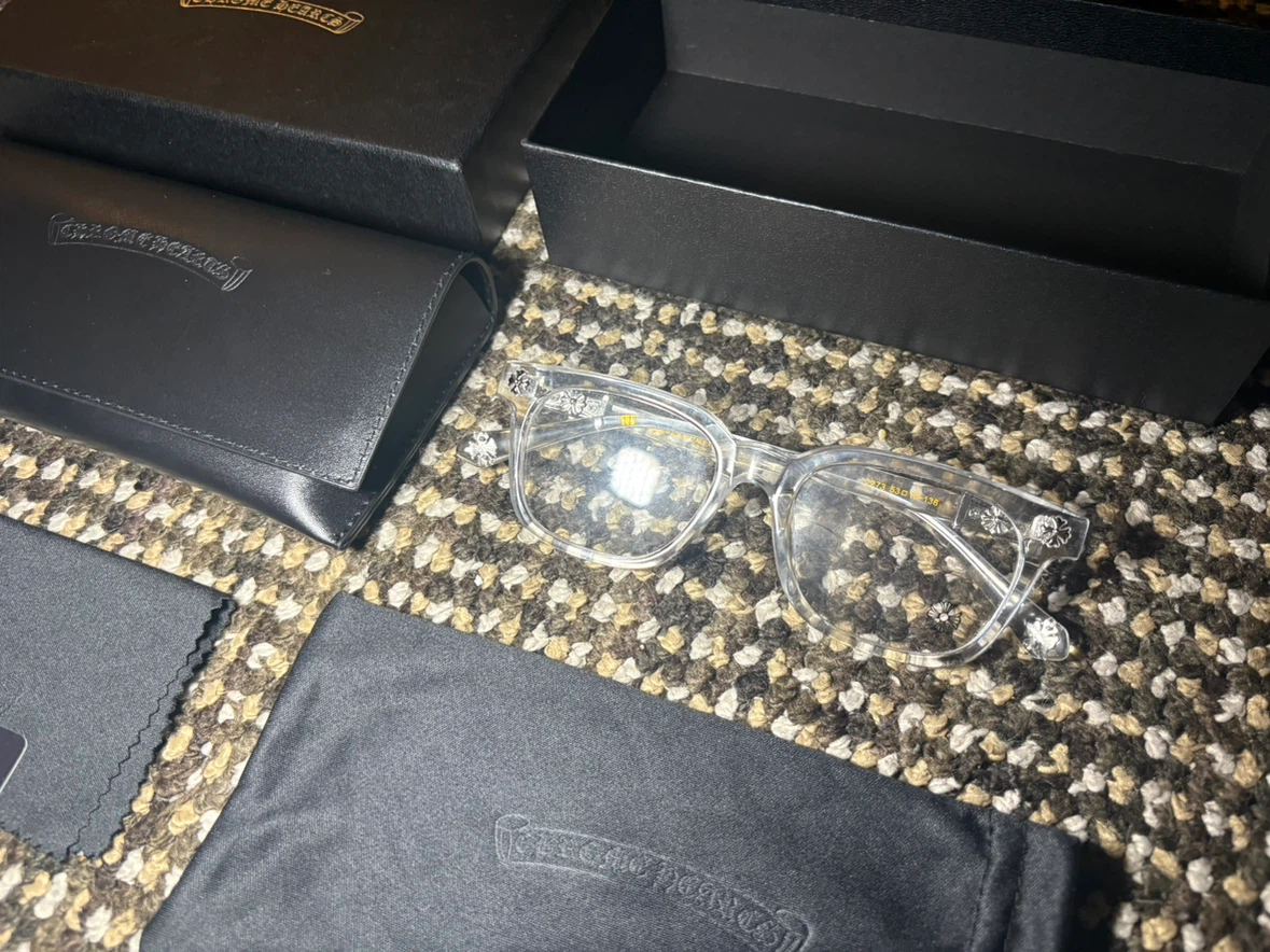 Chrome Hearts clear blue light glasses - photo 2