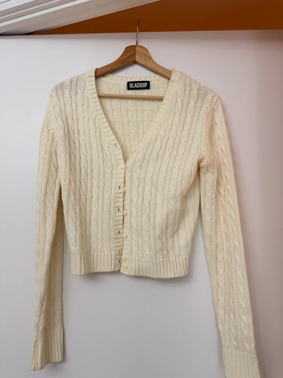 Cream Knit Cardigan