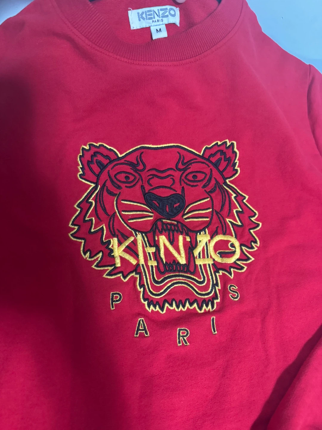 Kenzo Paris Red Tiger Sweatshirt - photo 2