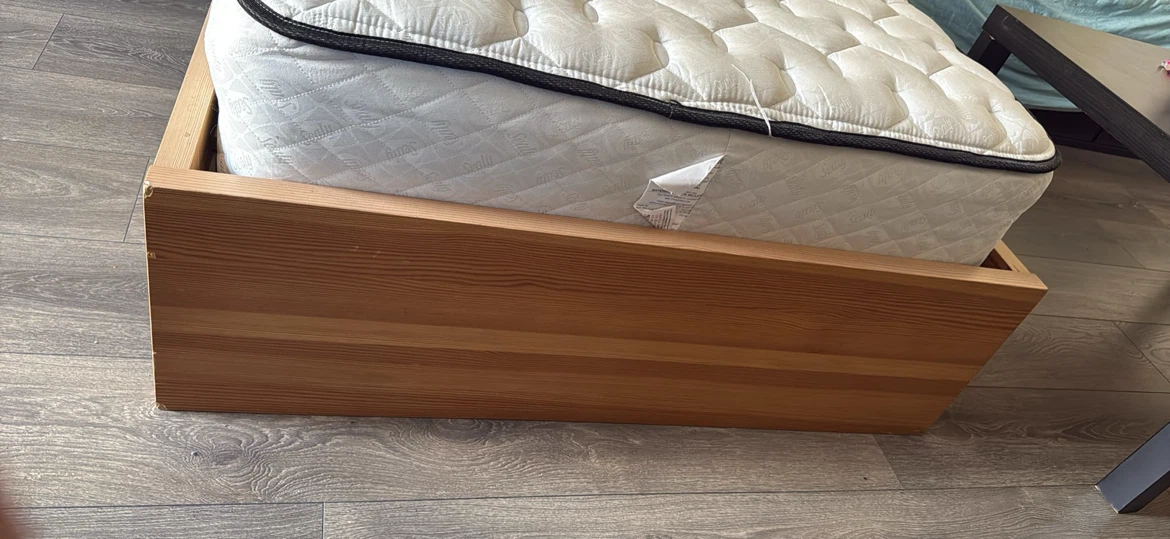 Wood Bed Frame from IKEA