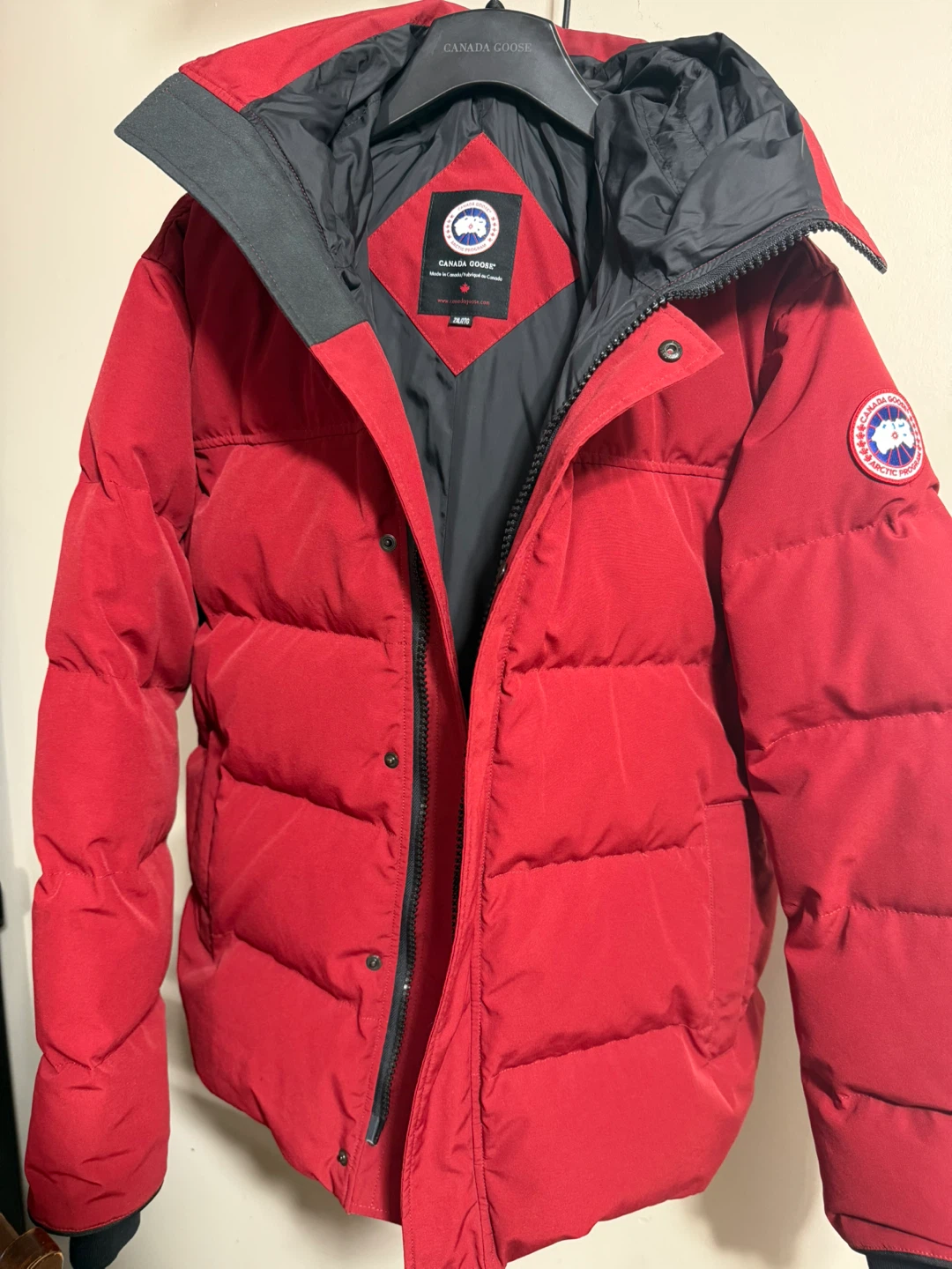 Canada Goose Jacket Red