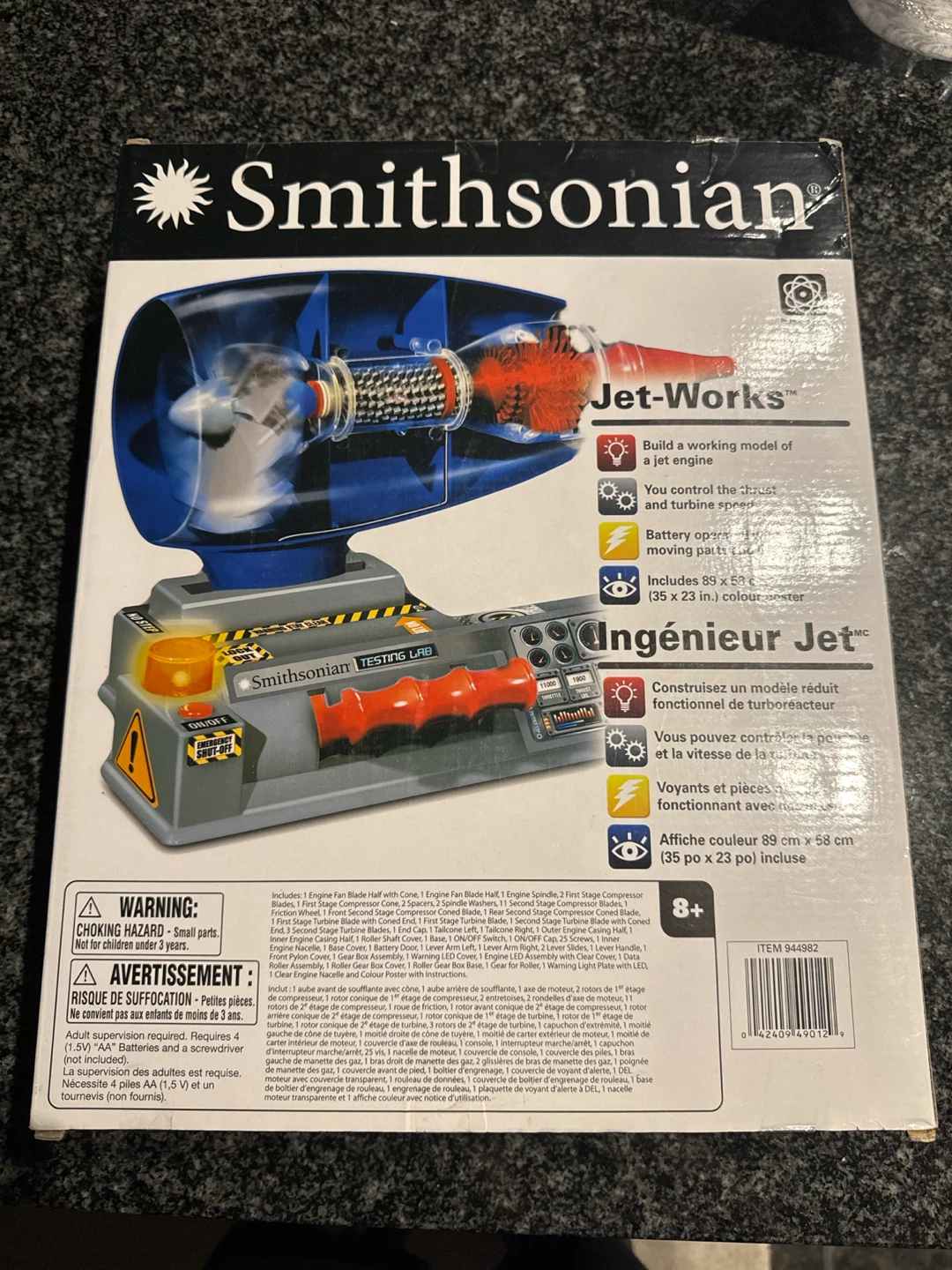 Smithsonian Jet-Works Model Kit New Sealed - photo 2