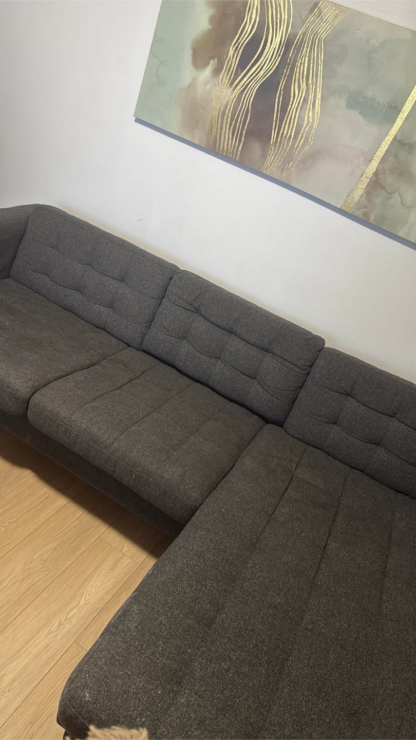 Dark Grey Sectional Sofa