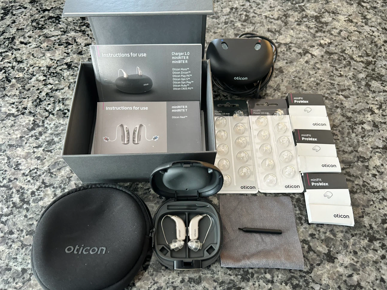 Oticon Real 1 Minirite R Hearing Aids
