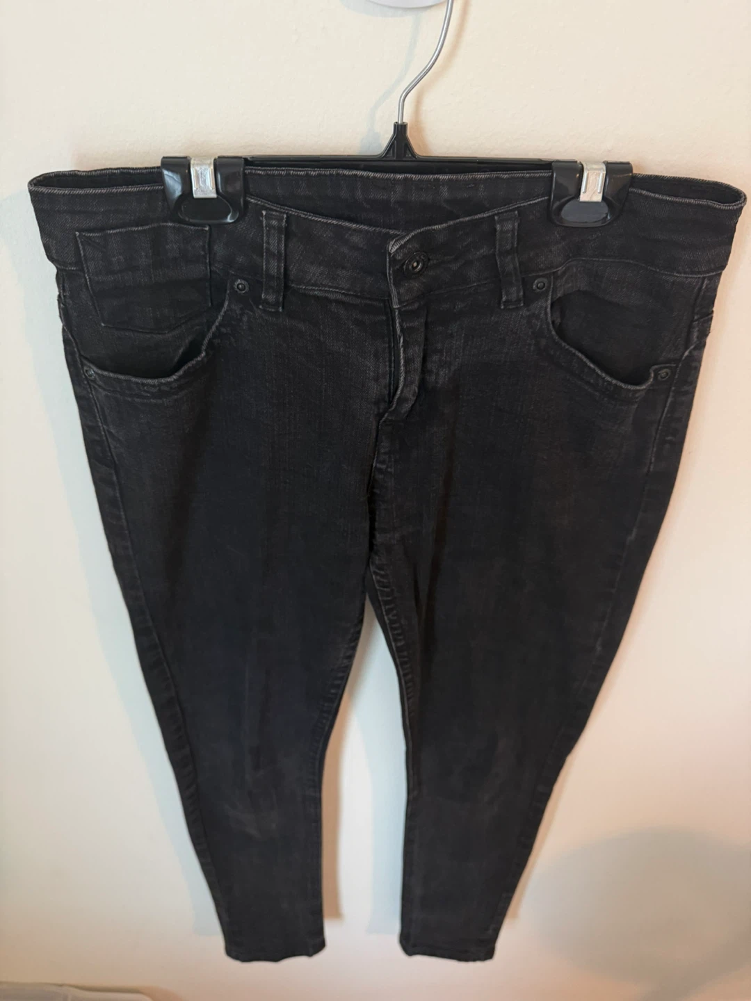 Denim Co women’s black skinny jeans - sz 12