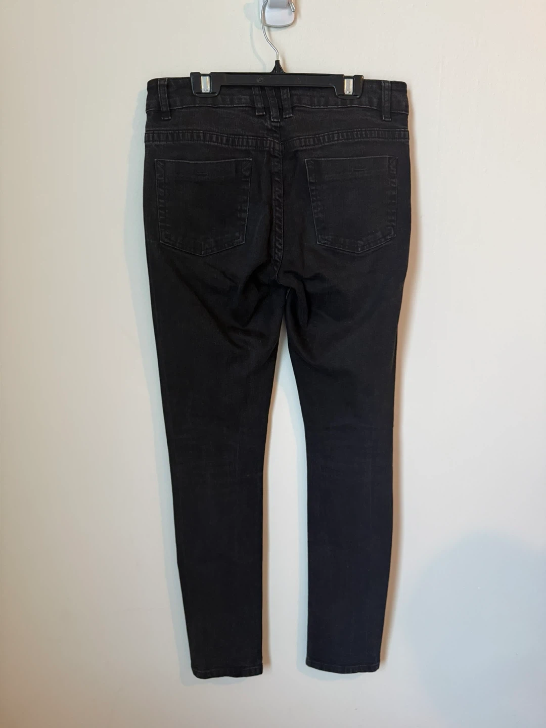 Denim Co women’s black skinny jeans - sz 12 - photo 3