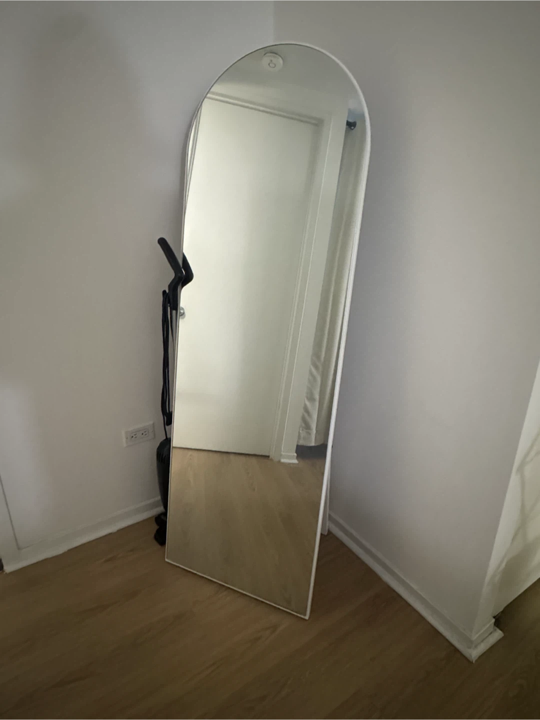 Arched Full Length Mirror White