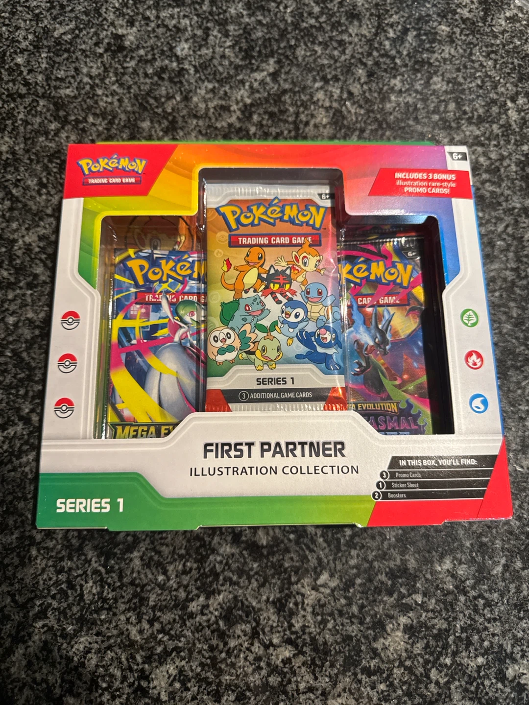 Pokemon First Partner Illustration Collection Series 1