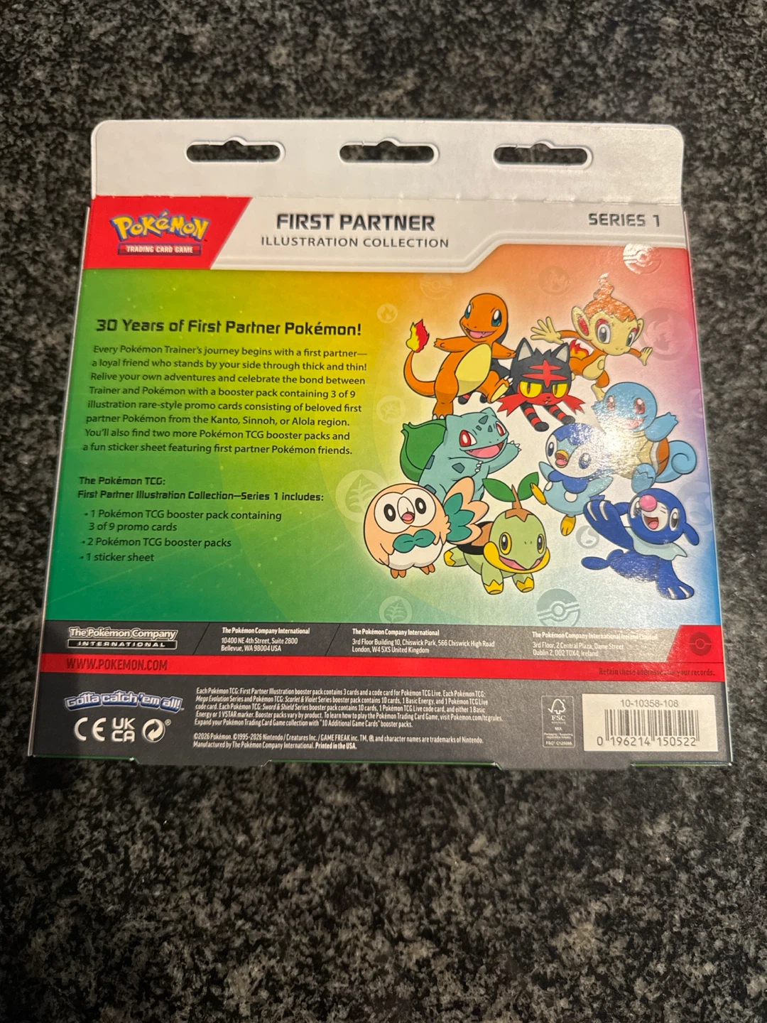 Pokemon First Partner Illustration Collection Series 1 - photo 2