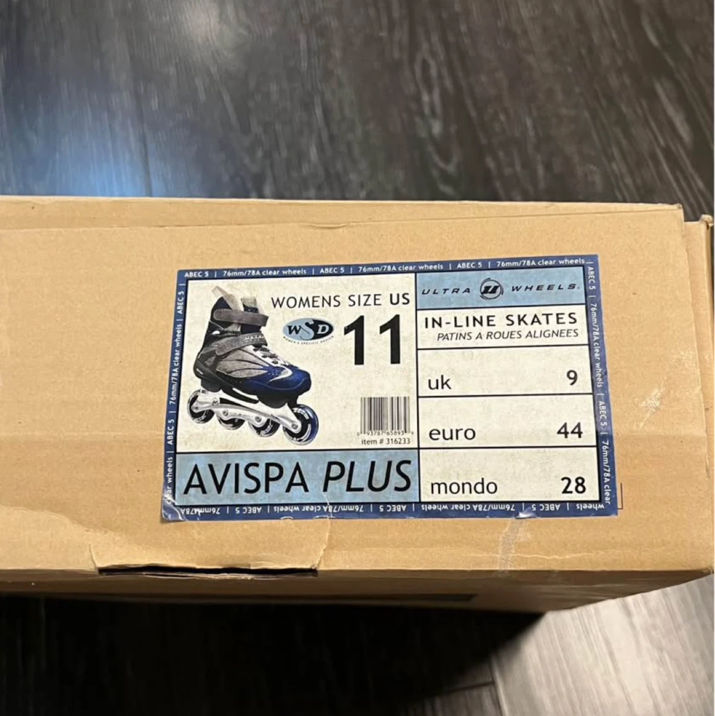 Brand New in Box – Ultra Wheels Avispa Plus Inline Skates - photo 4