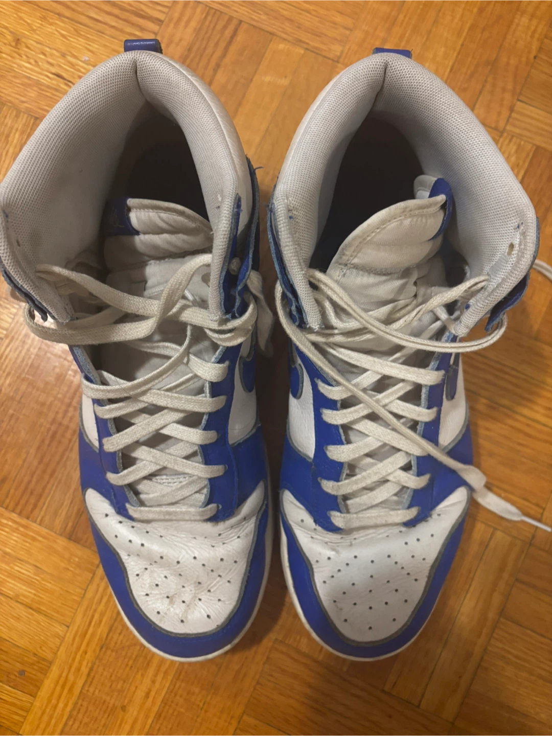 Nike Dunk High Retro Blue and White. 12 US - photo 2