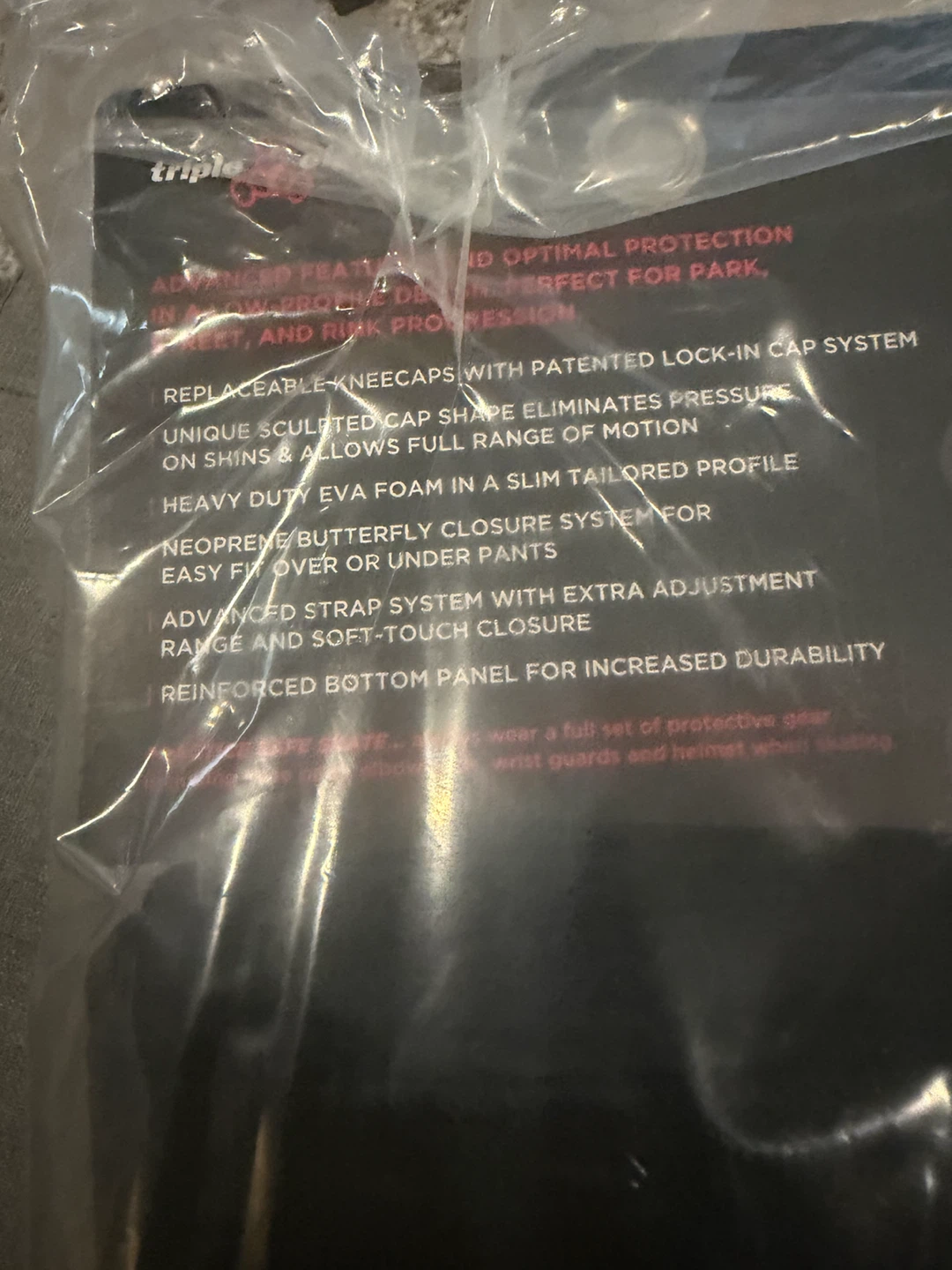 Triple Eight KP44 Knee Pads - Size Small - photo 4