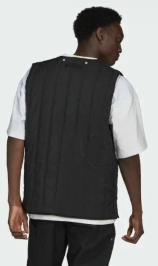 Adidas Originals Men’s Padded Utility Vest Black Size Large - photo 5