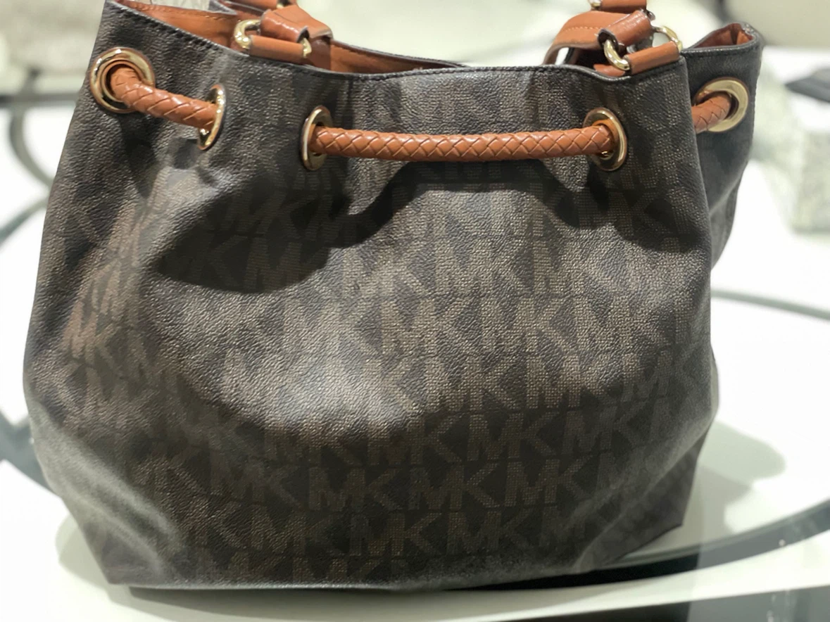 Michael Kors Brown Logo Bucket Bag - photo 2
