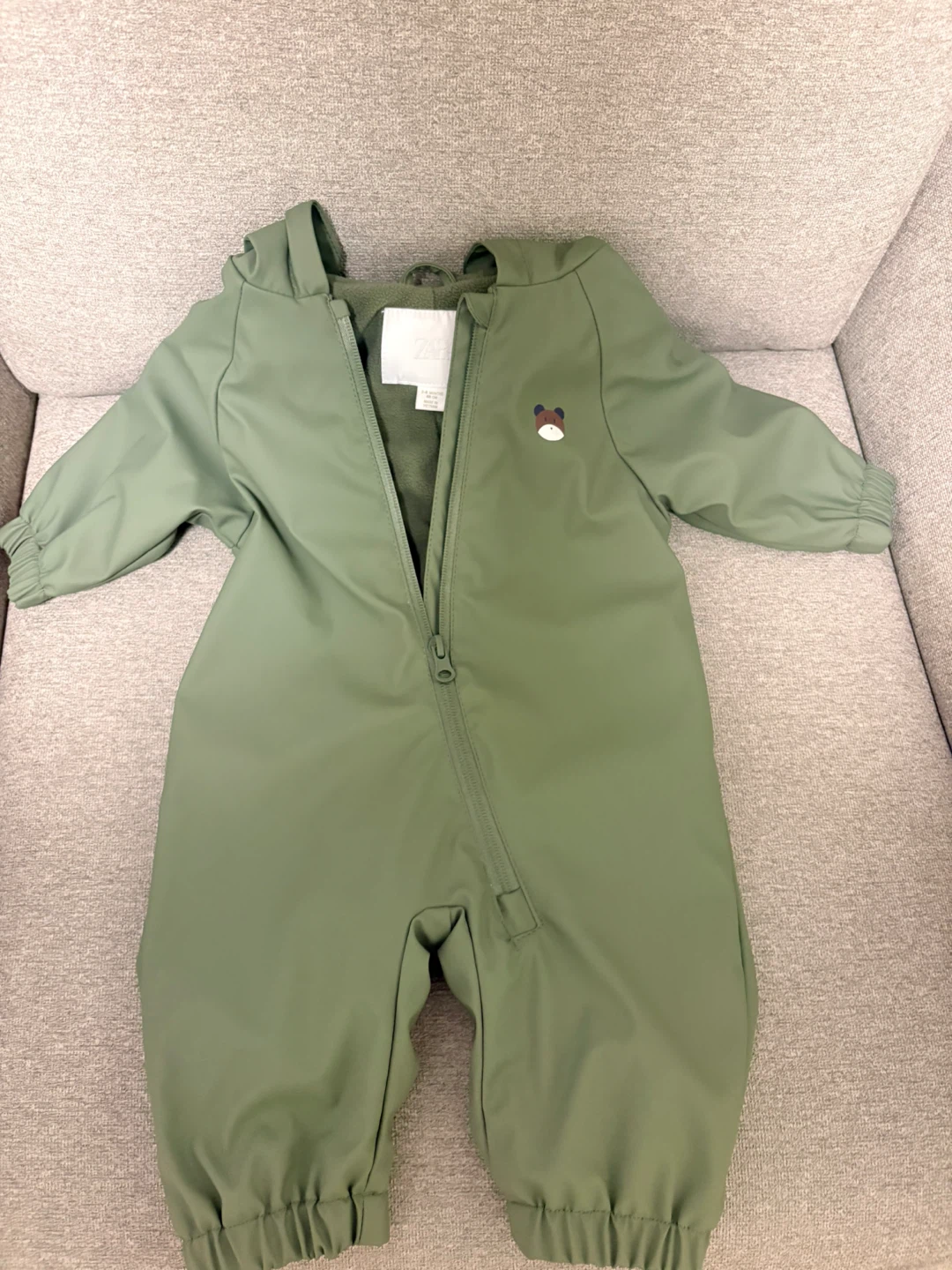 NEW Zara waterproof raincoat/ Jumpsuit