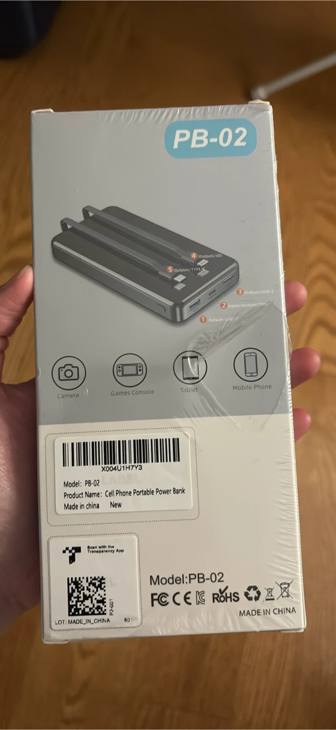 PB-02 Portable Power Bank 25000mAh - photo 2