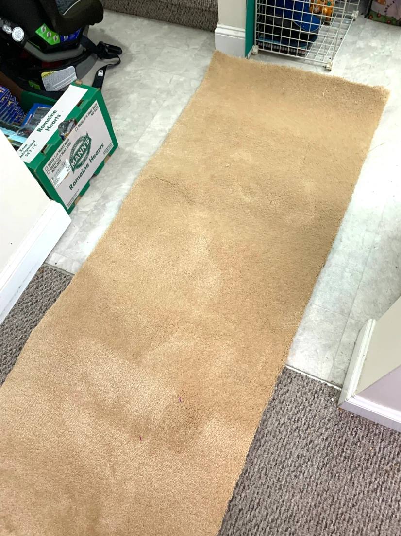 Extra Long Hallway Runner Rug Beige Carpet Floor Mat  13.5 Ft - photo 4