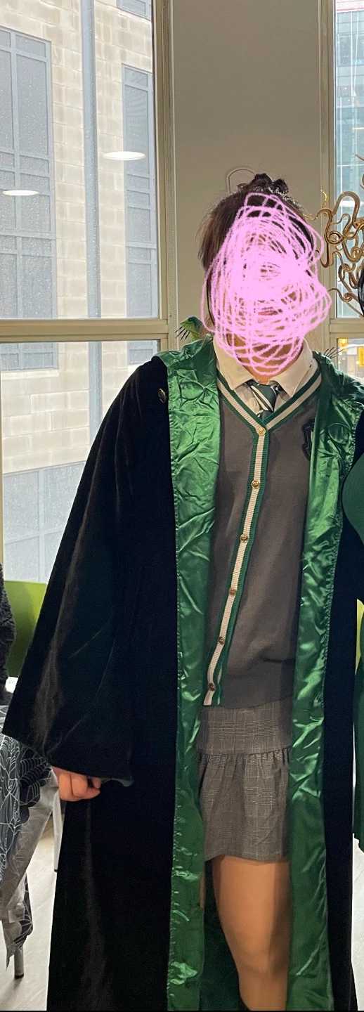 Harry Potter Slytherin Costume / holloween costume - photo 3