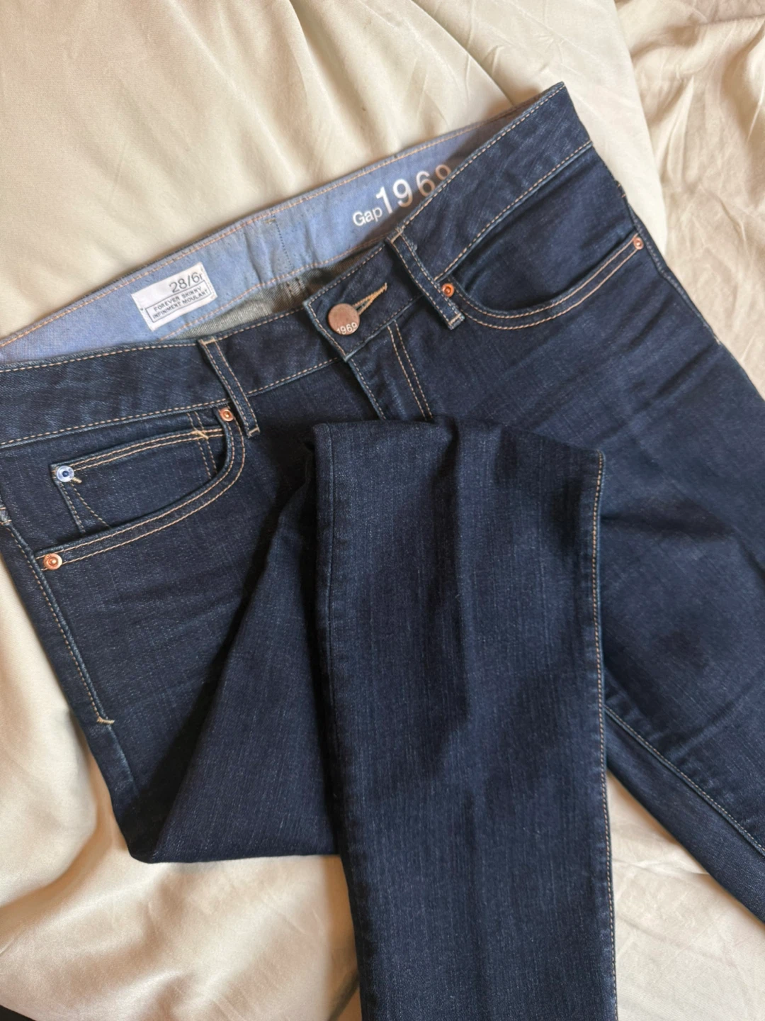 GAP 1969 skinny jeans - sz 6 - photo 4