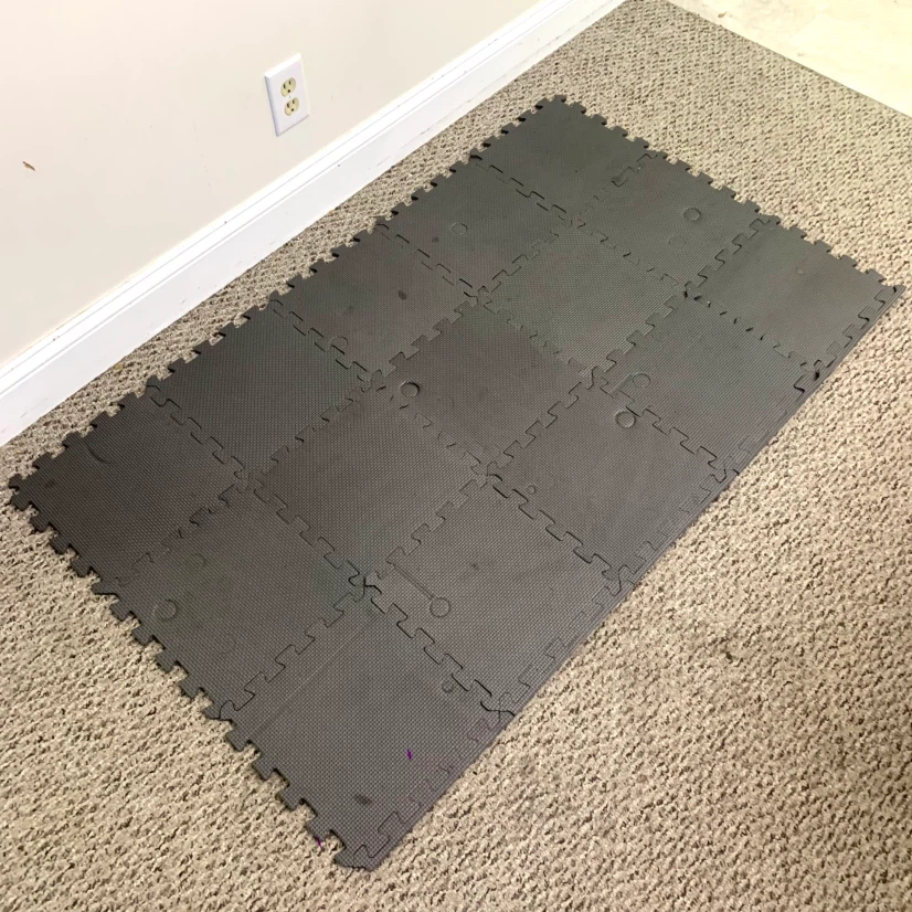 Interlocking Foam Floor Mats - 12 Tiles