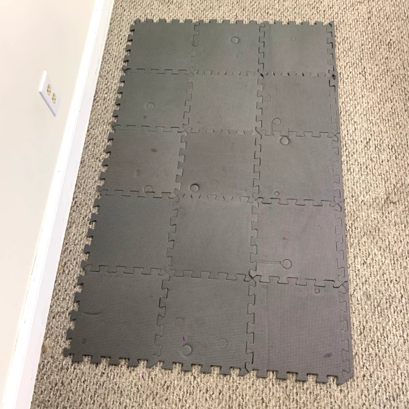 Interlocking Foam Floor Mats - 12 Tiles - photo 2