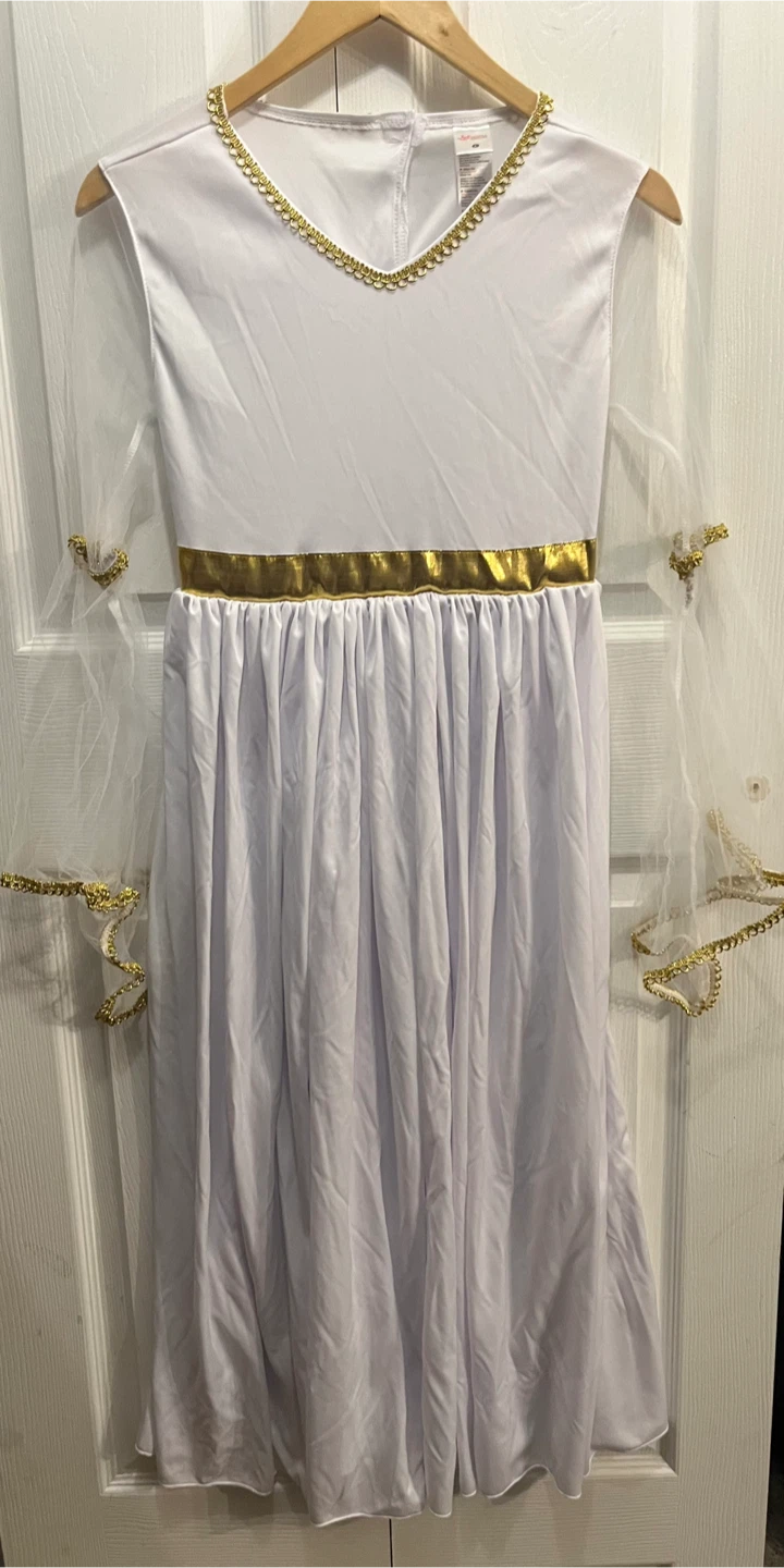 🎃 Kids Ancient Greek Toga / Greek Goddess Costume Dress  🎃