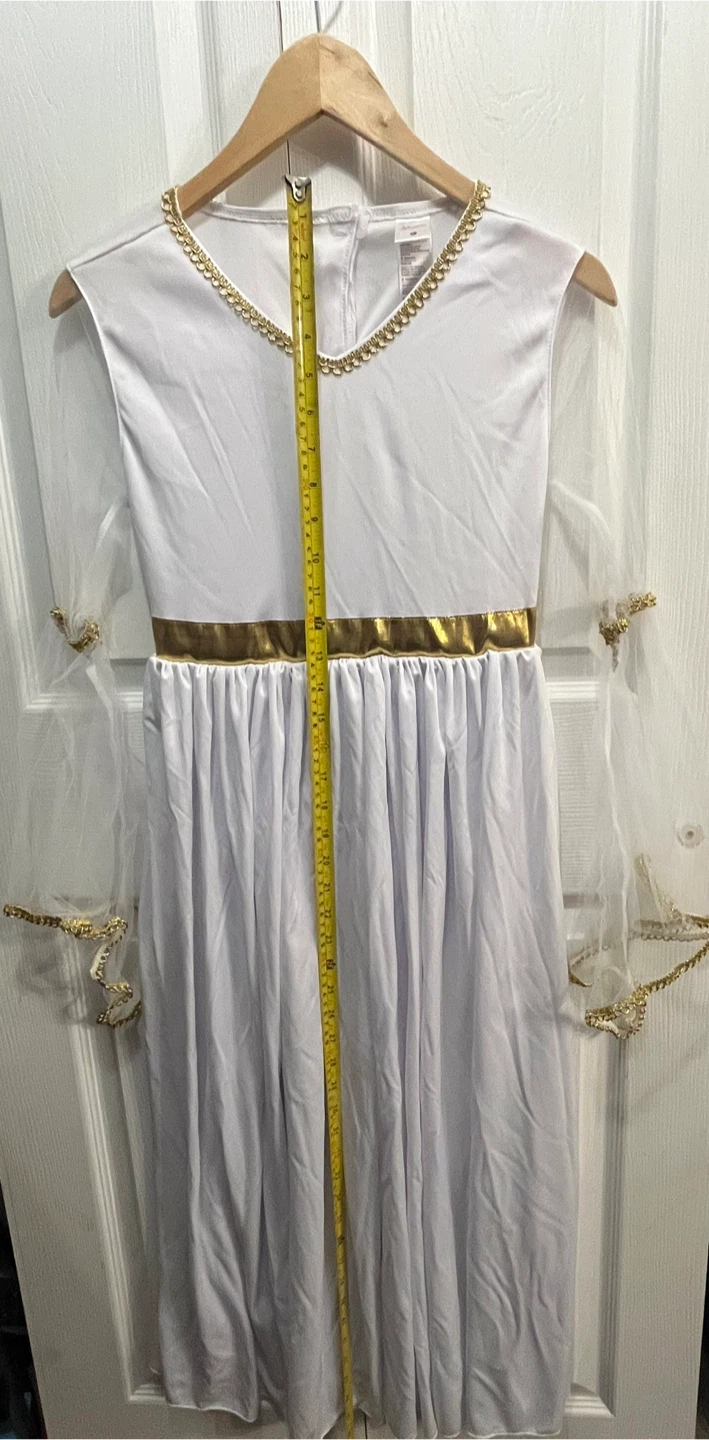 🎃 Kids Ancient Greek Toga / Greek Goddess Costume Dress  🎃 - photo 2
