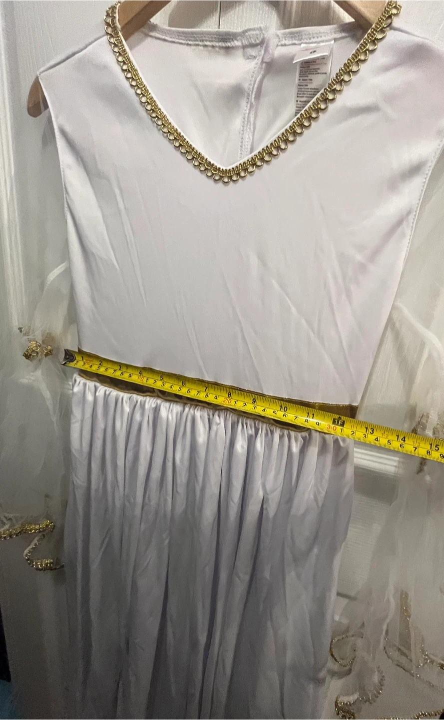 🎃 Kids Ancient Greek Toga / Greek Goddess Costume Dress  🎃 - photo 4