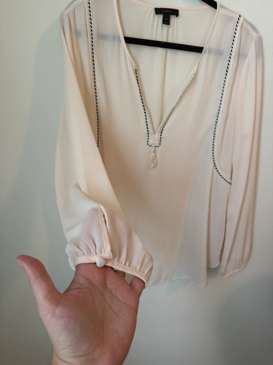 J.Crew long-sleeve blouse - photo 4