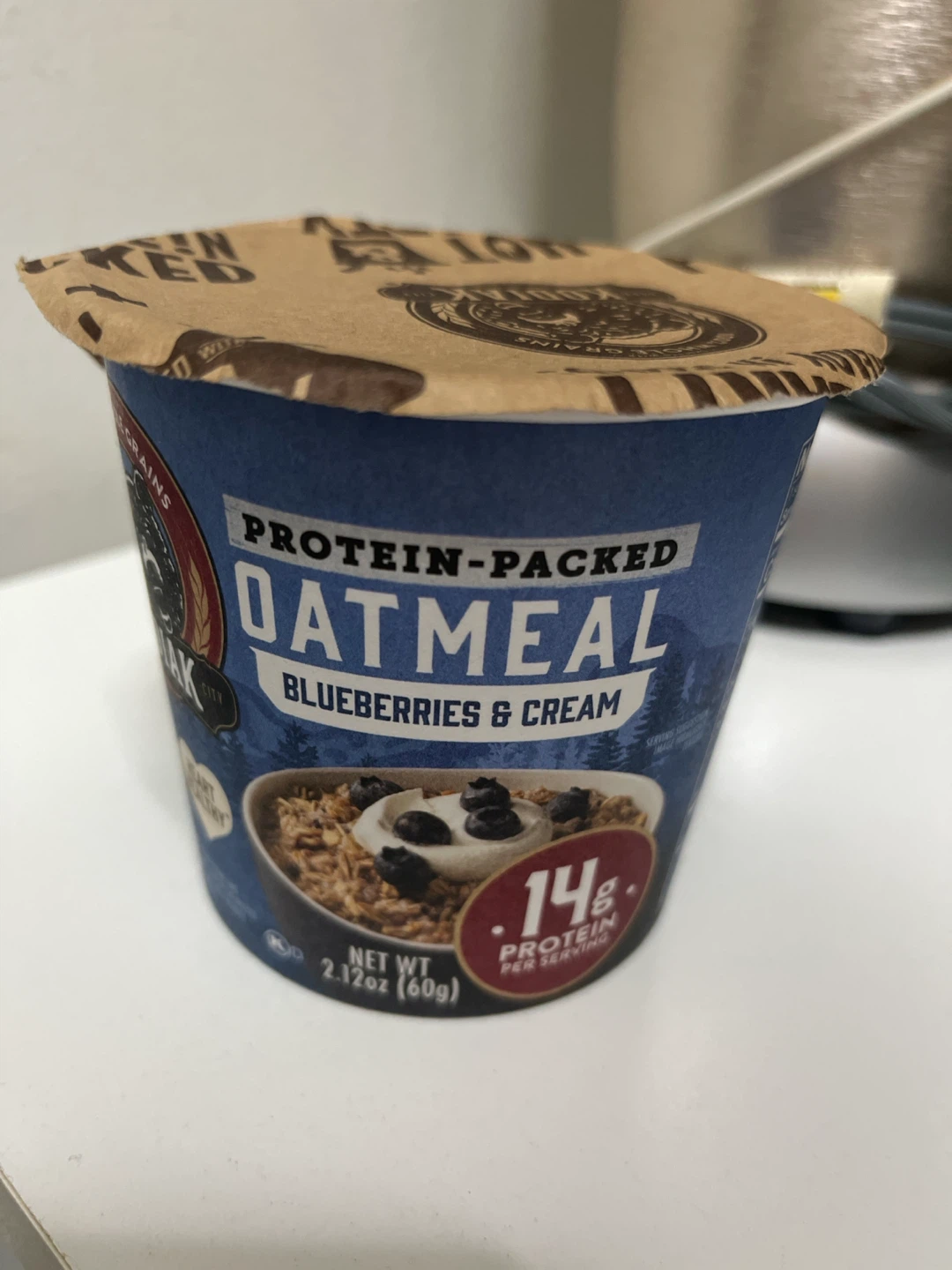 Kodiak Blueberries & Cream Protein Oatmeal Cup