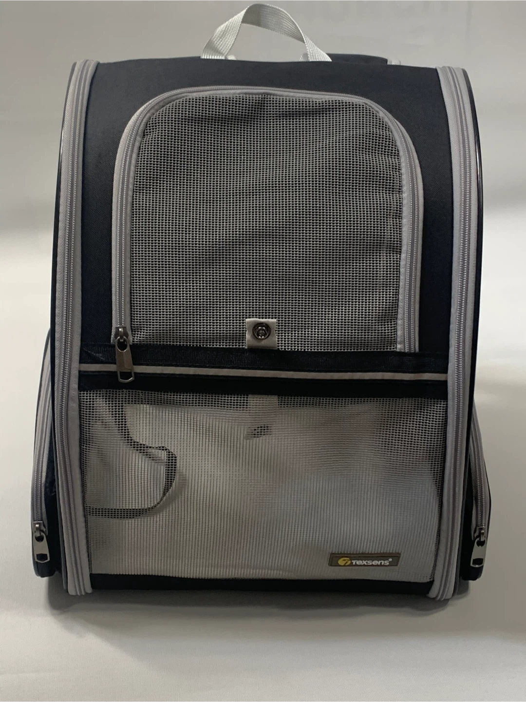Texsens Foldable Extendable Pet Carrier Backpack