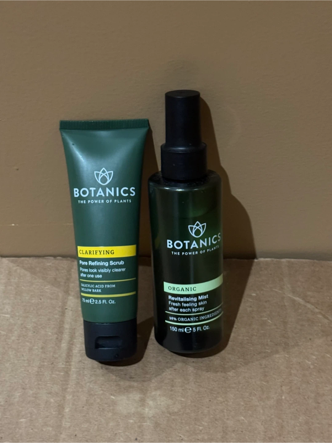 Botanics Clarifying Scrub and Revitalising Mist