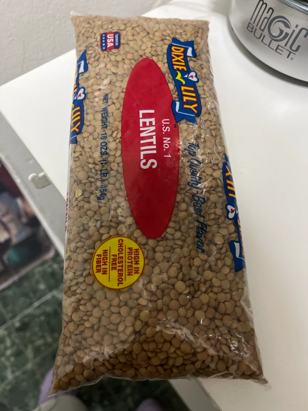 Dixie Lily U.S. No. 1 Lentils 16 oz