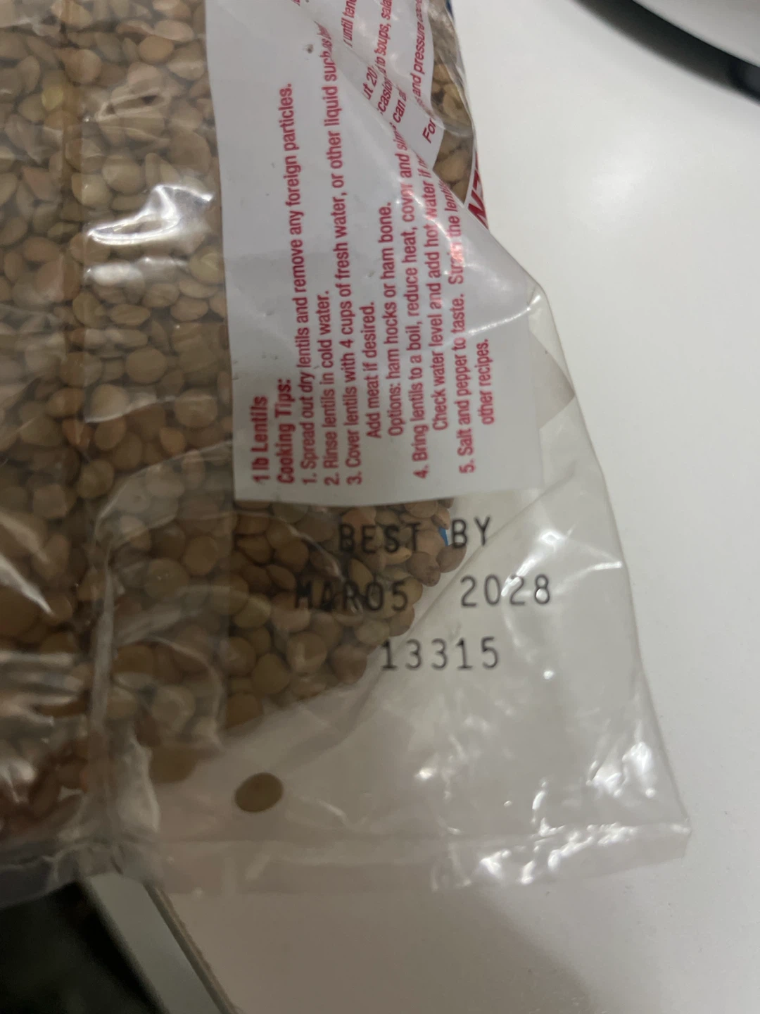 Dixie Lily U.S. No. 1 Lentils 16 oz - photo 3