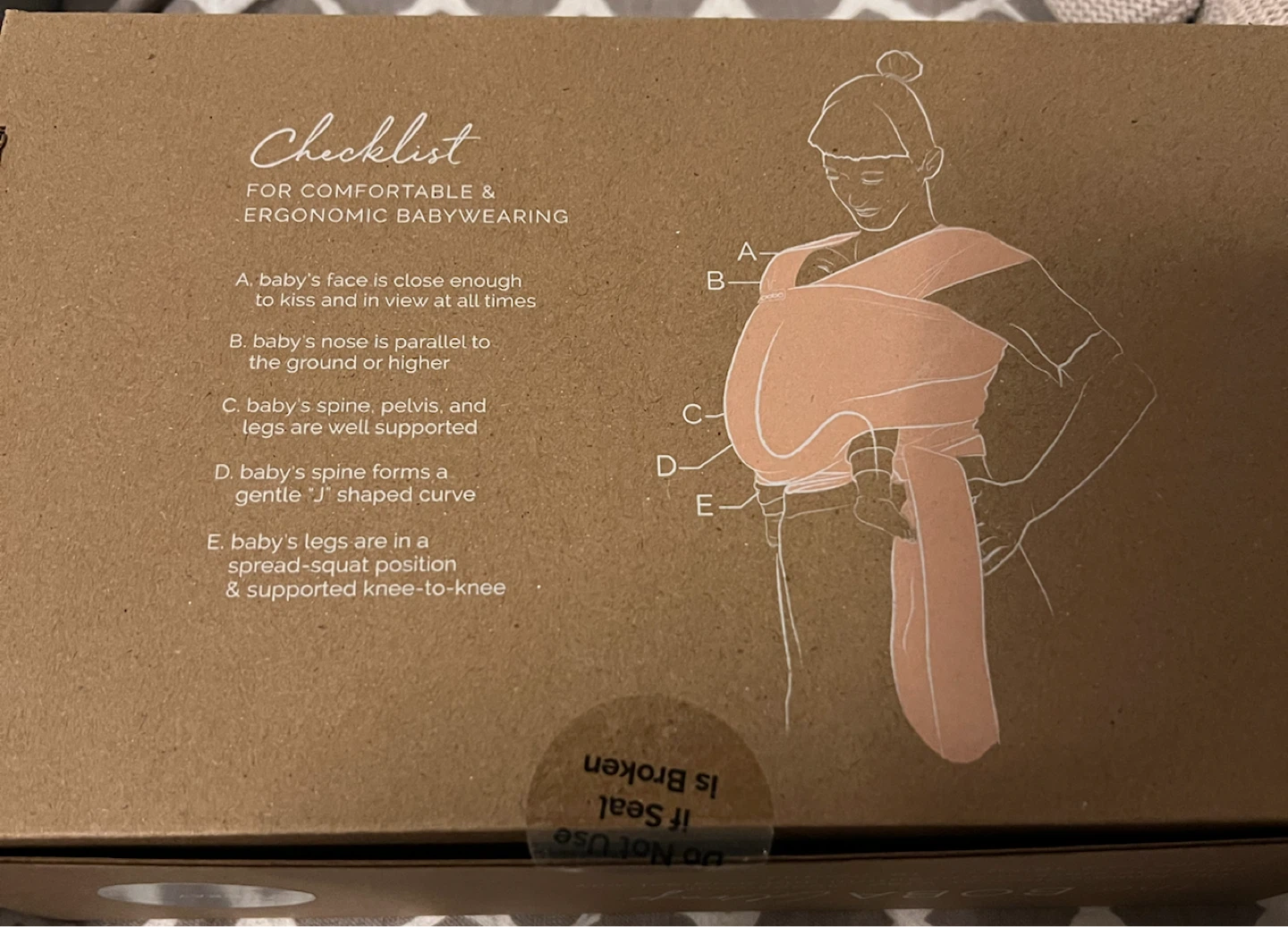 BNIB Boba Baby Wrap Carrier - photo 2