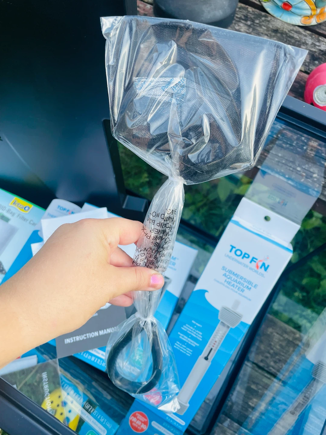 New Topfin 29 gallon fish tank set - photo 4