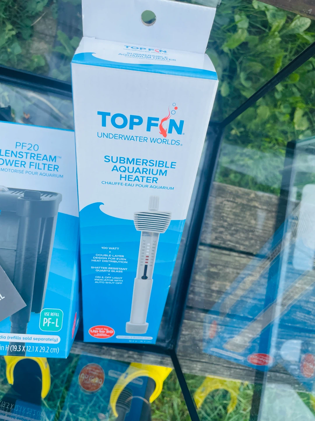 New Topfin 29 gallon fish tank set - photo 5