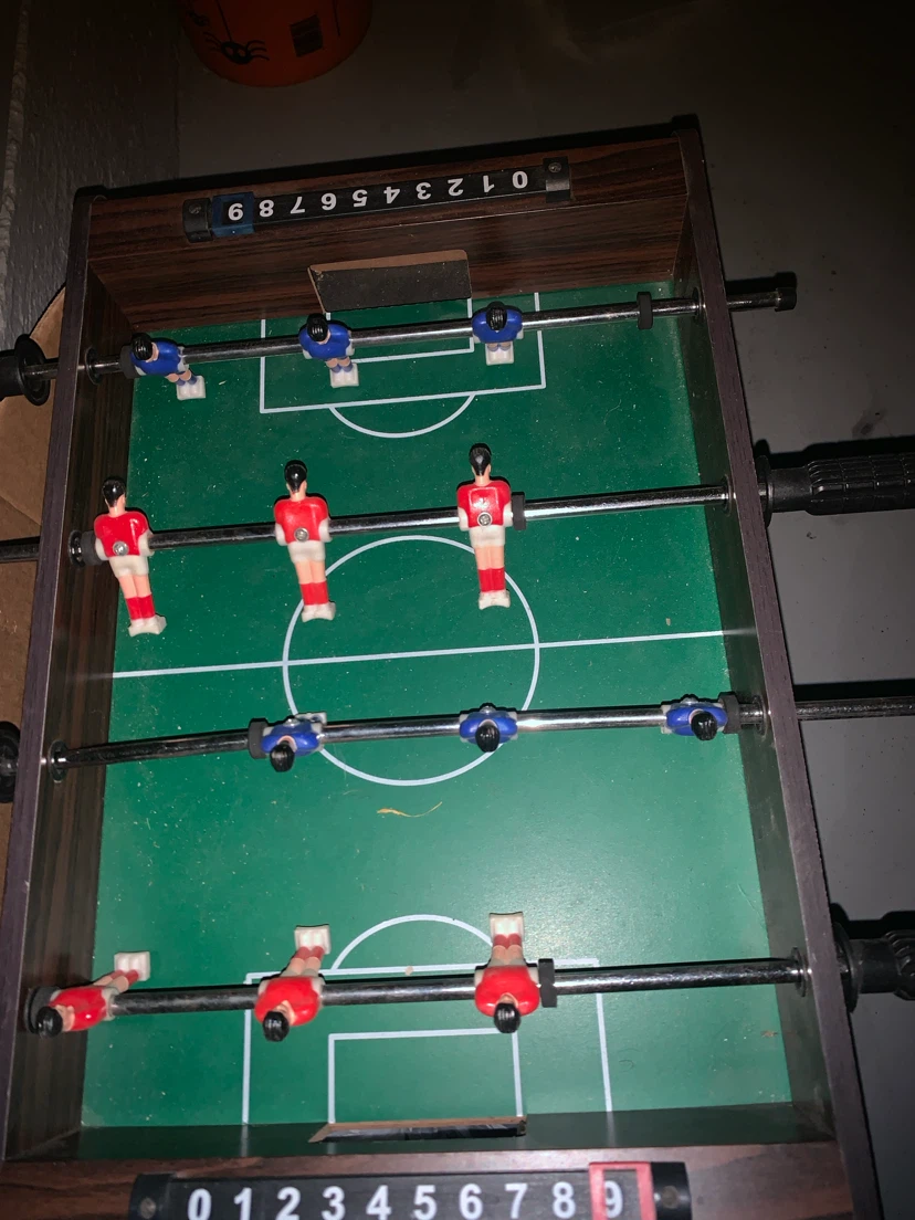 Small two person foot ball table - photo 2