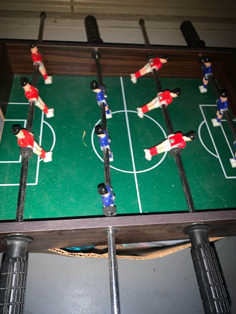 Small two person foot ball table - photo 3