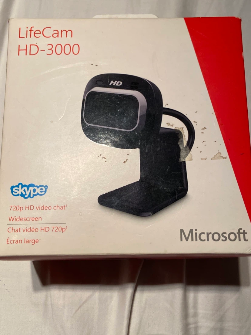 Microsoft LifeCam HD-3000 web cam