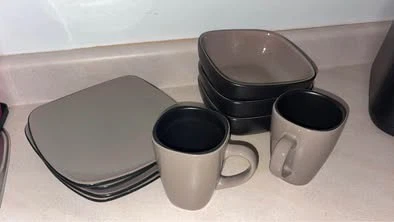Hearthstone Modern Stoneware Dinnerware Set