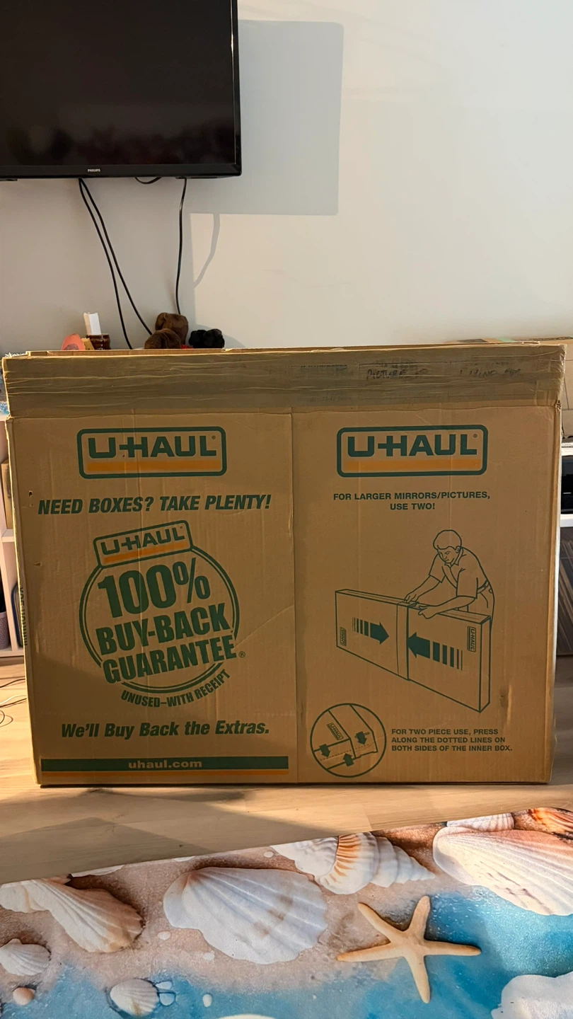 U-Haul Mirror and Picture Box