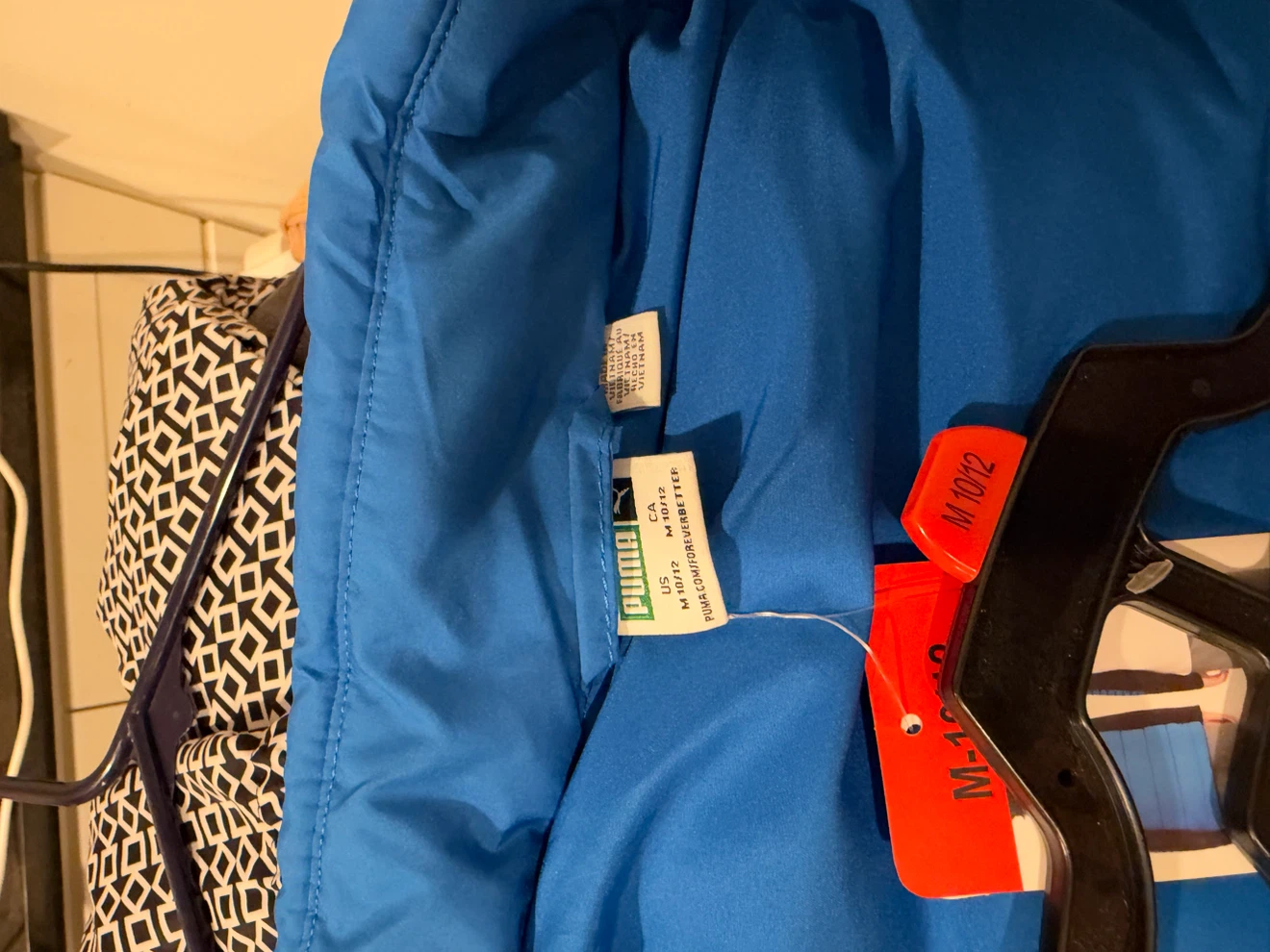 Puma Kids Blue Puffer Vest Size M 10/12 - photo 2